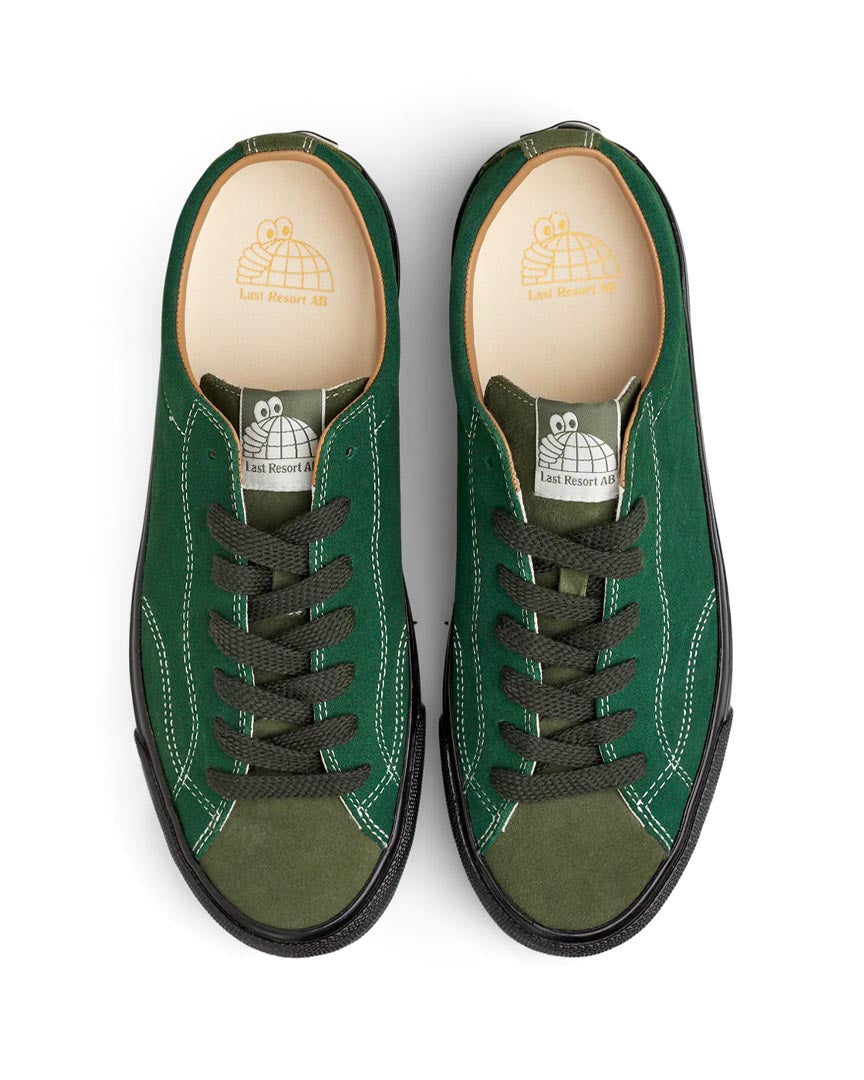 Suede VM003-Lo Shoes - Duo Green/Black - Image 3