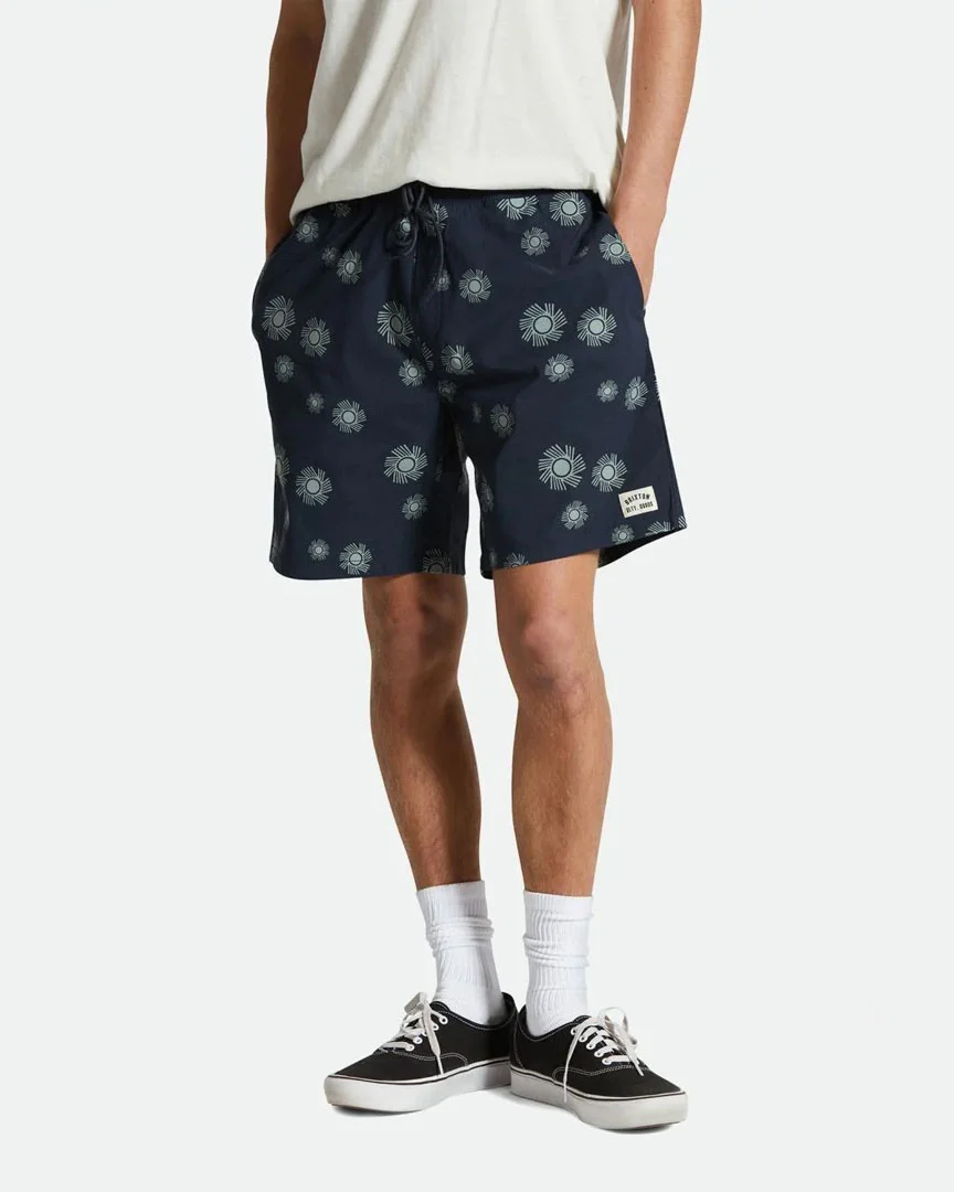 Voyage Short 18" Boardshorts - Washed Navy Sol - Image 2