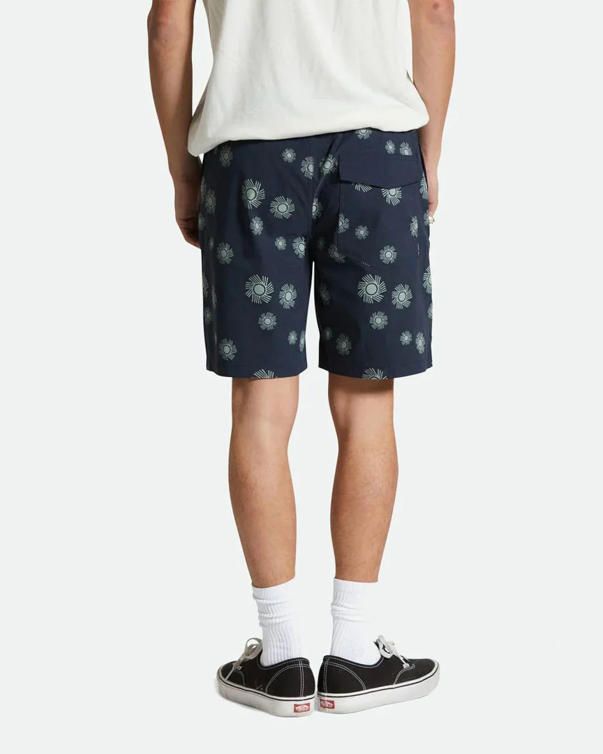 Voyage Short 18" Boardshorts - Washed Navy Sol - Image 3
