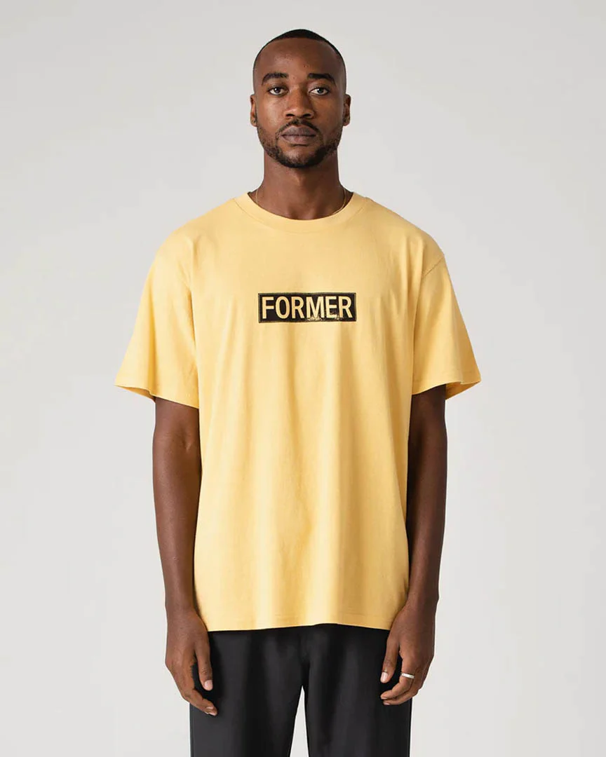 Legacy Plate T-Shirt - Mustard - Image 2
