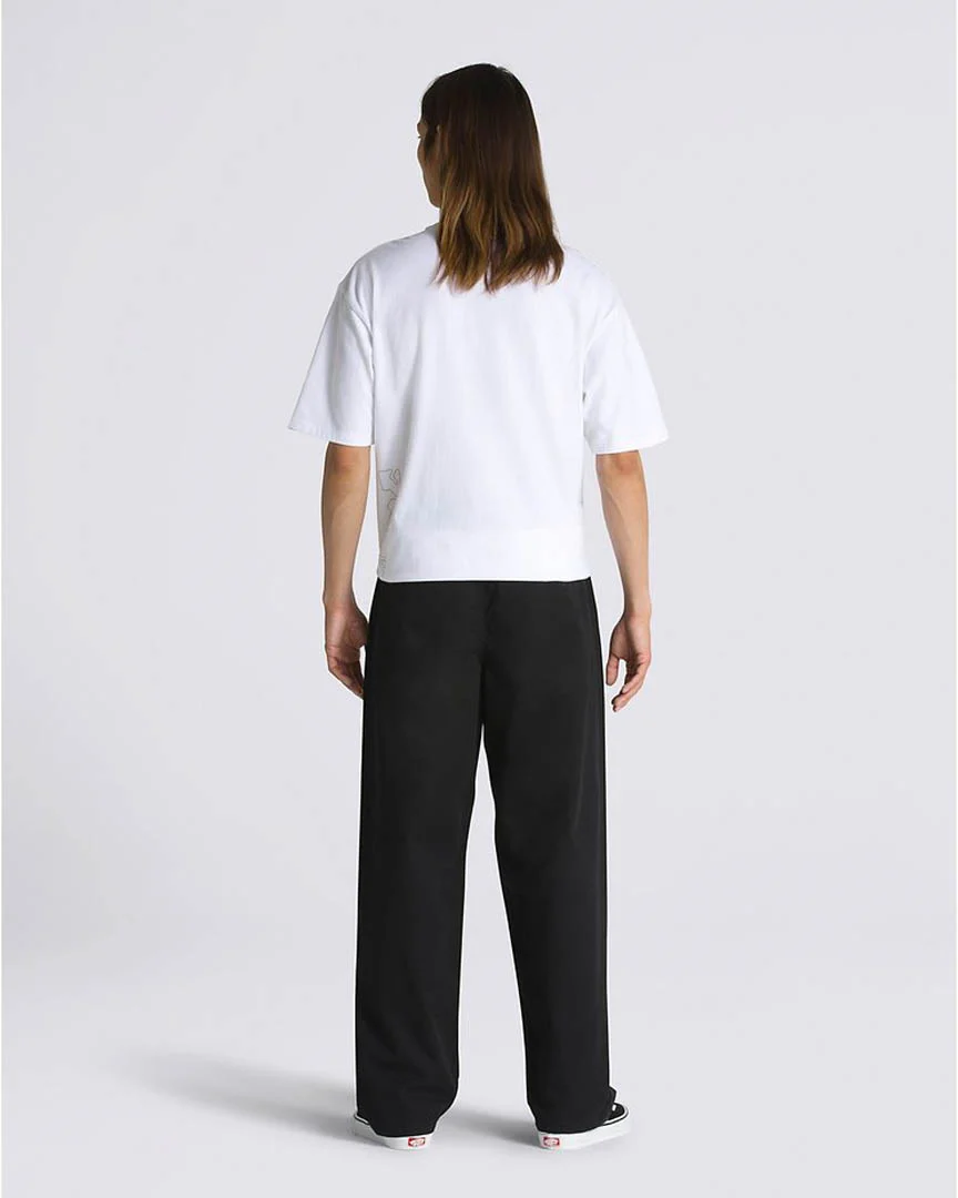 Range Baggy Tapered Elastic Waist  Pants - Black - Image 4