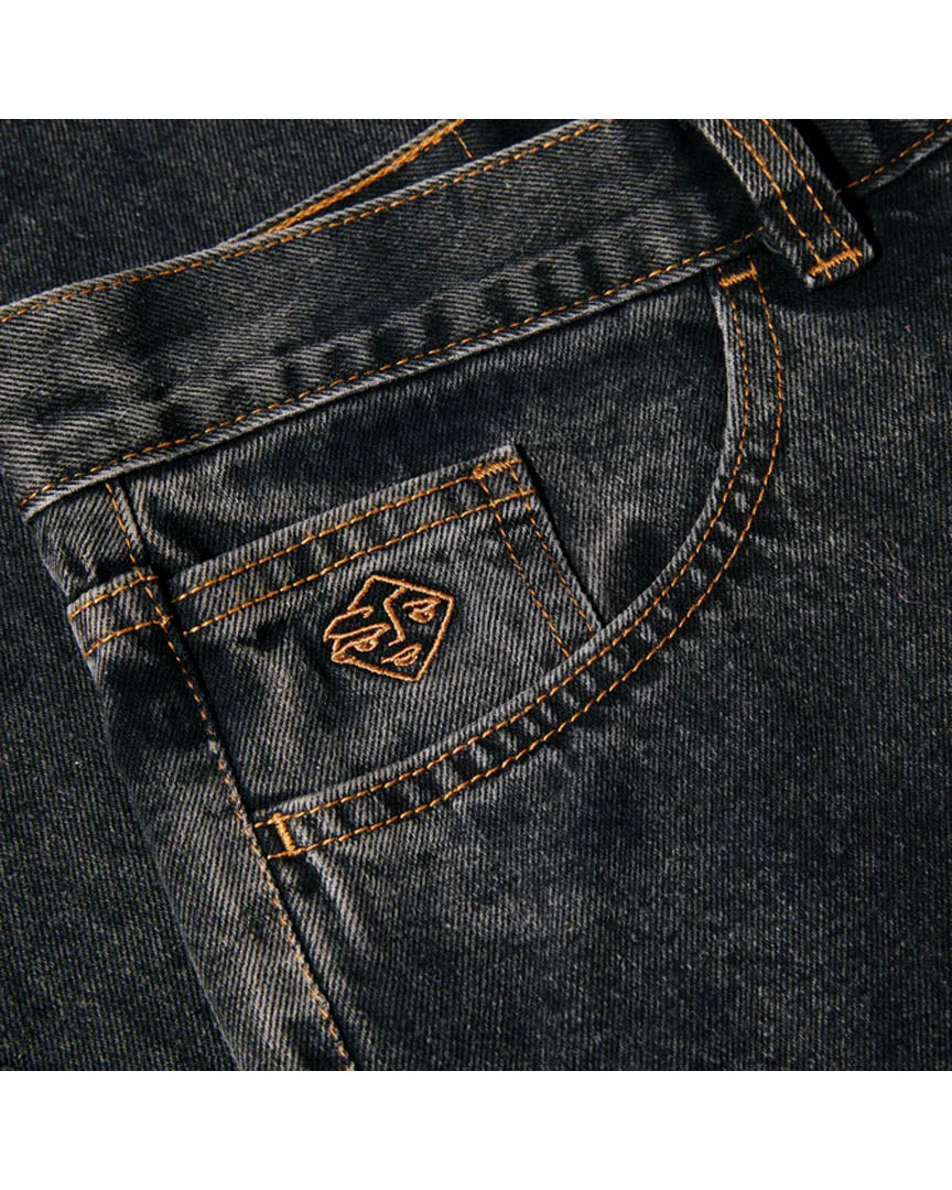 '89! Denim Jeans - Washed Black - Image 4