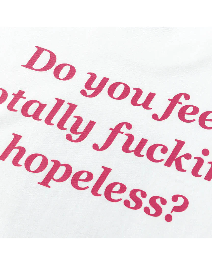 Hopeless T-Shirt - White - Image 4