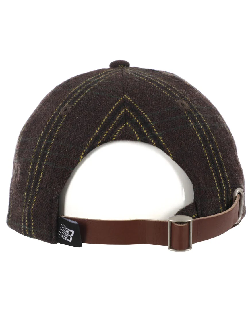 Flannel Cap Hat - Black - Image 2