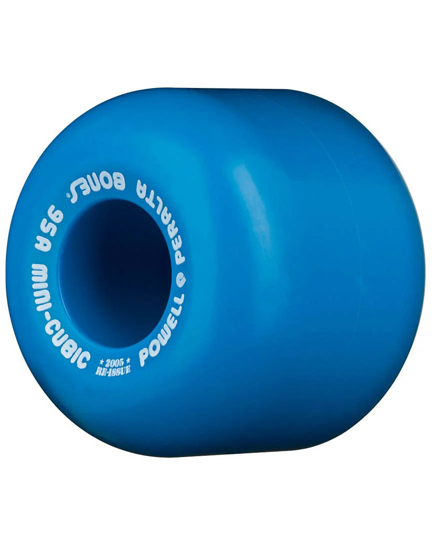 Mini Cubic 95A Skateboard Wheels - Blue