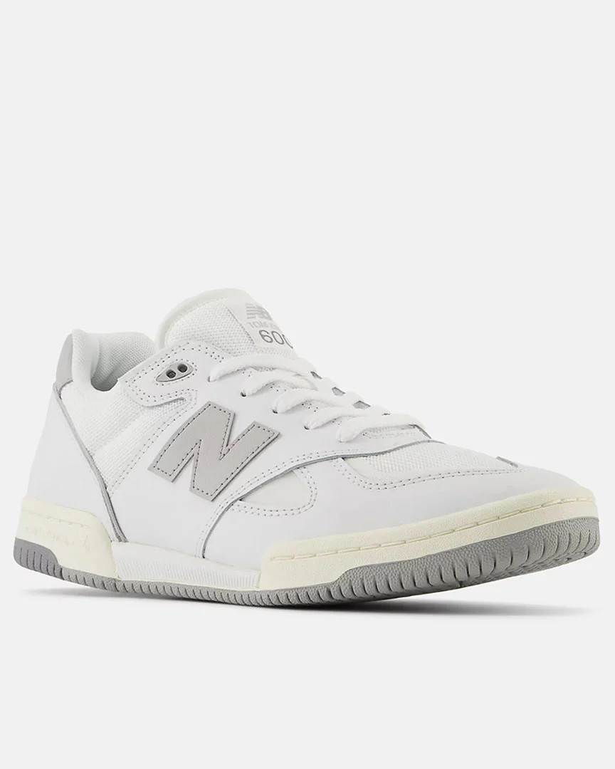 Numeric 600 Tom Knox Shoes - White Grey - Image 2