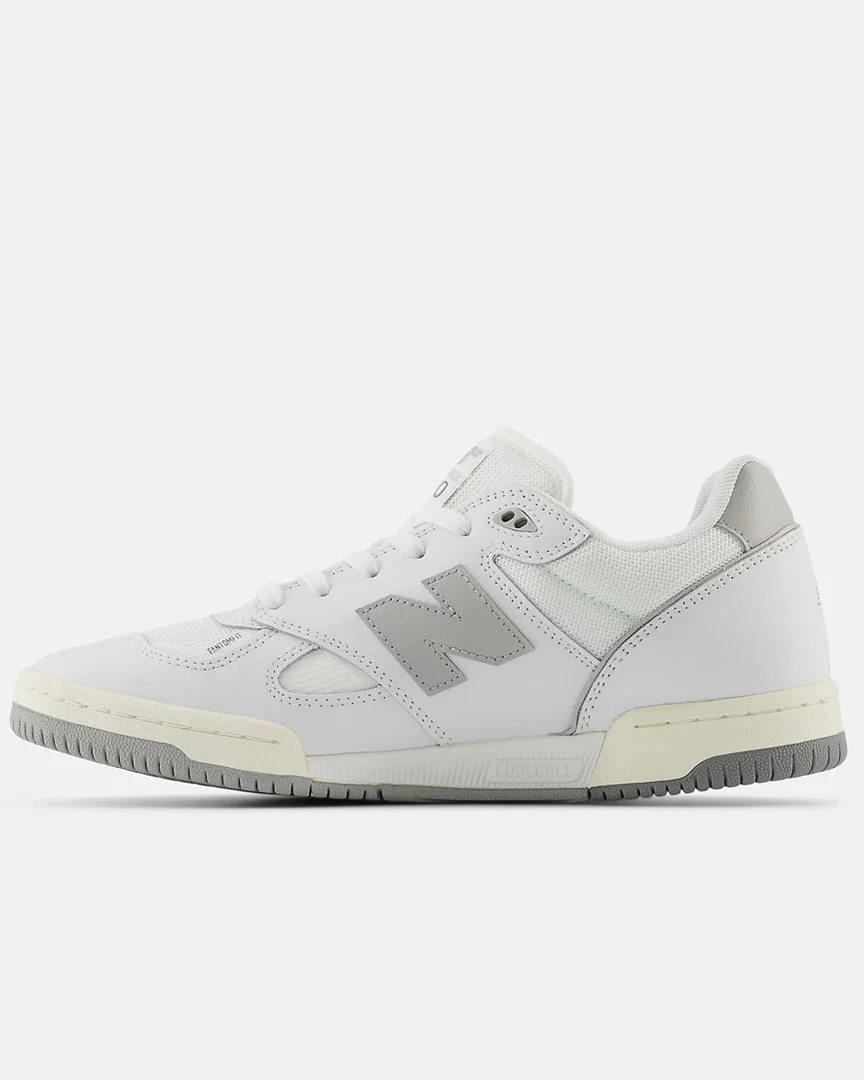 Numeric 600 Tom Knox Shoes - White Grey - Image 3