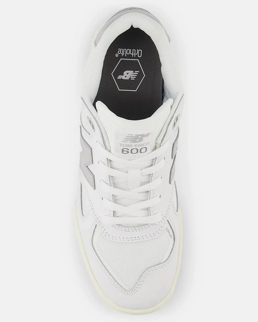 Numeric 600 Tom Knox Shoes - White Grey - Image 4