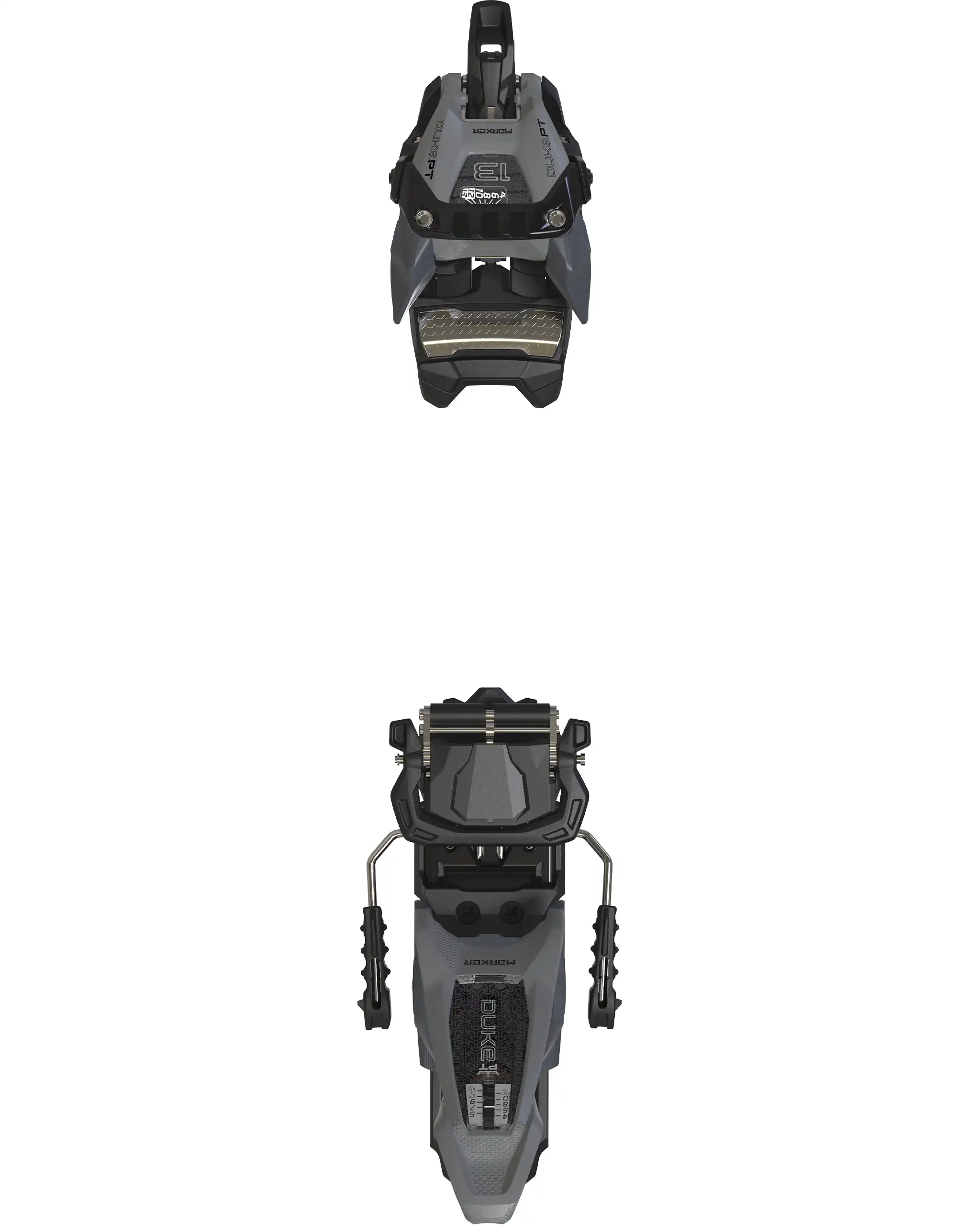 Duke Pt 13 Ski Bindings - Grey/Black 2027 - Image 3
