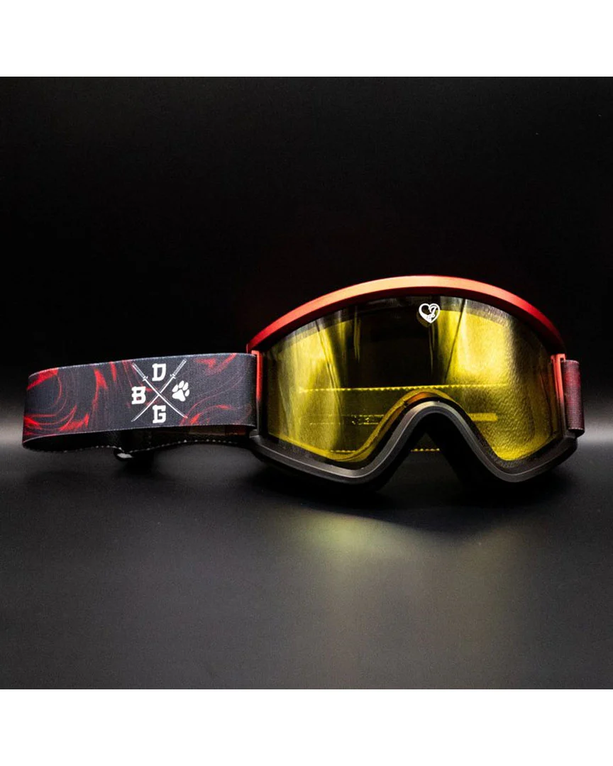 Tyson B-Dog Goggles - Red - Image 3