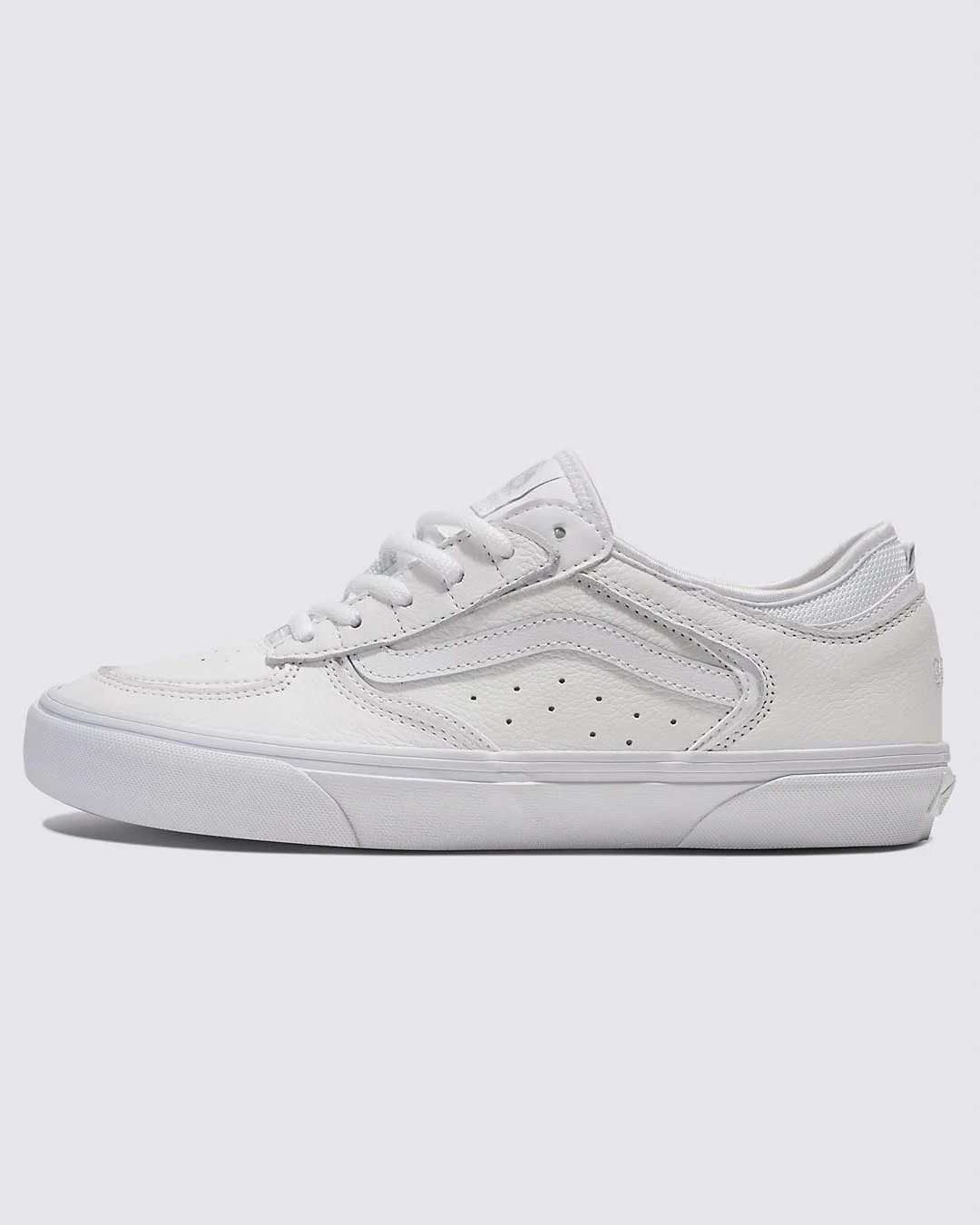 Skate Rowley Leather Shoes - White/White - Image 2