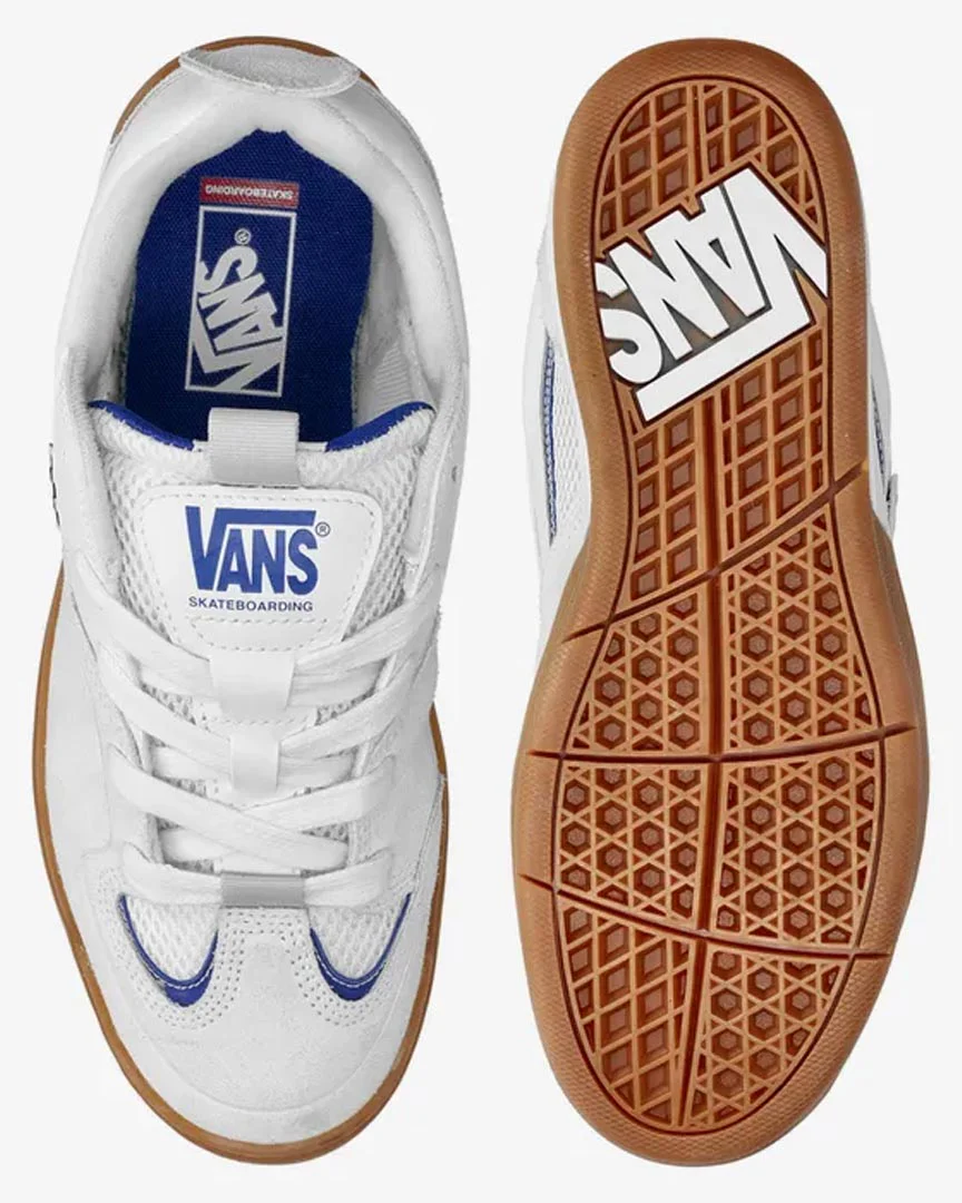 Skate Mixxa Shoes - White/Light Blue - Image 2