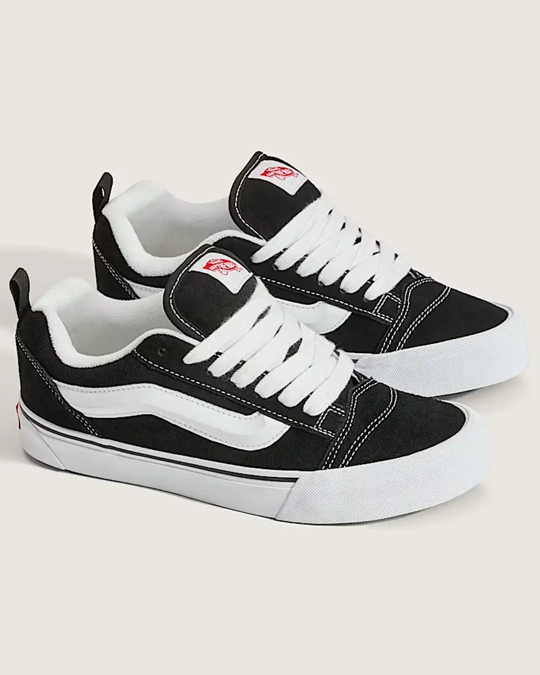 Knu Skool Shoes - Black/True White