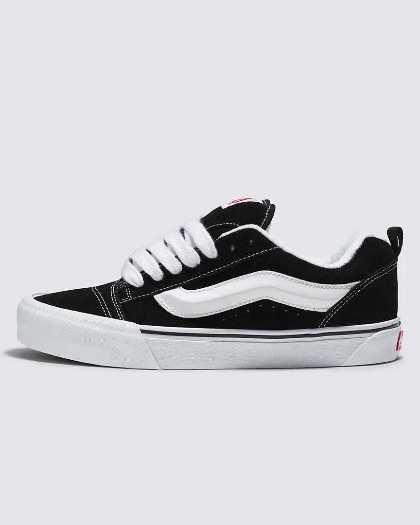 Knu Skool Shoes - Black/True White - Image 2