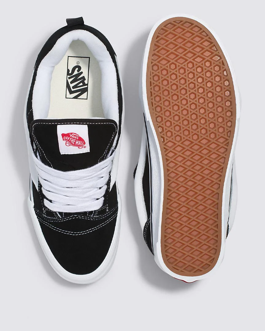 Knu Skool Shoes - Black/True White - Image 3