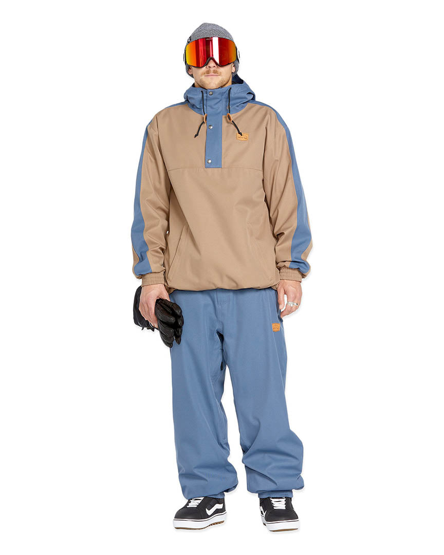 Longo 20K Pullover Winter Jacket - Chestnut Brown - Image 4
