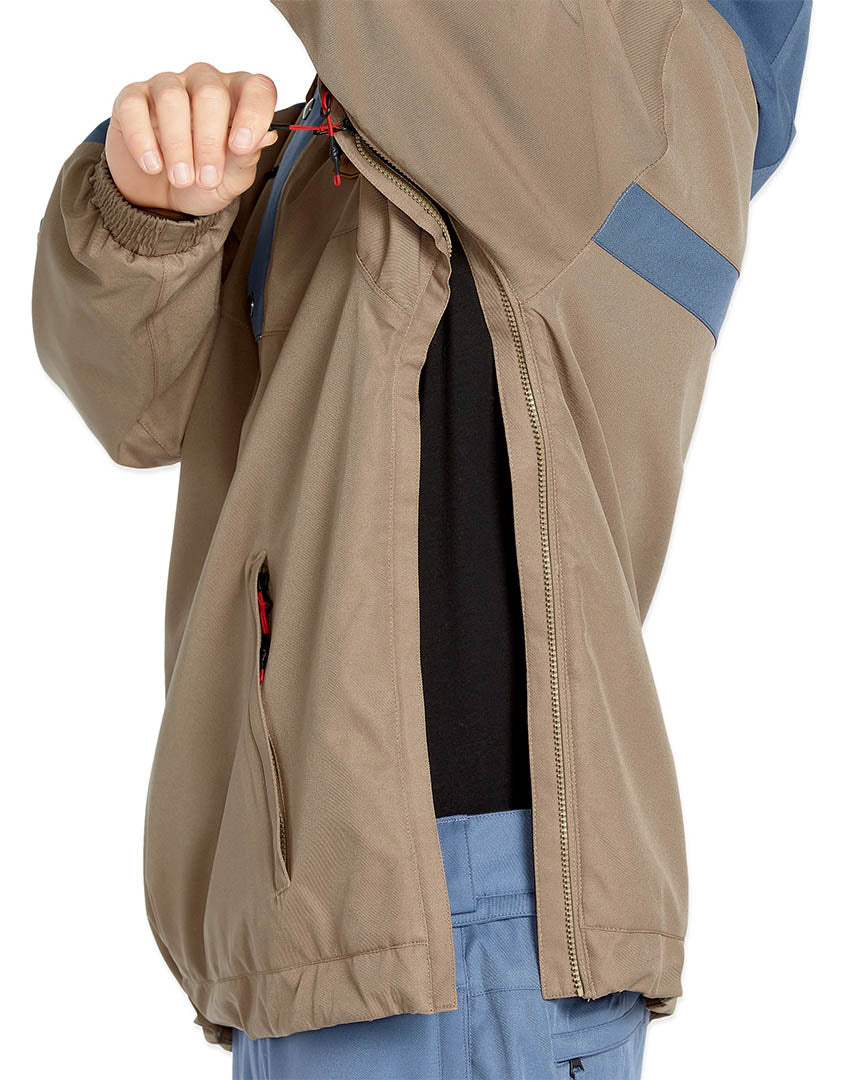 Longo 20K Pullover Winter Jacket - Chestnut Brown - Image 7