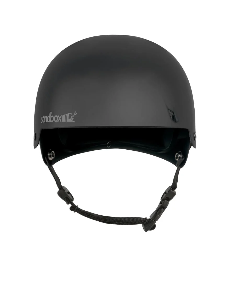 Icon Brain Bucket Winter Helmet - Black - Image 2