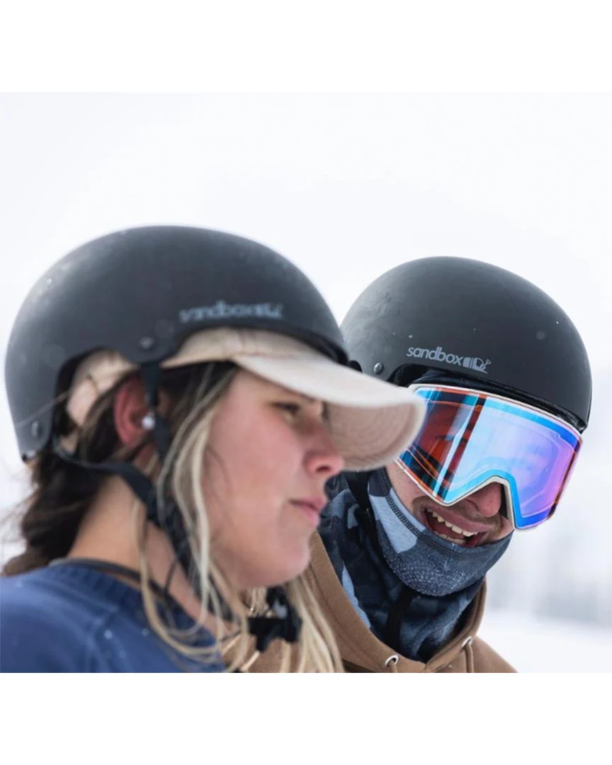 Icon Brain Bucket Winter Helmet - Black - Image 5