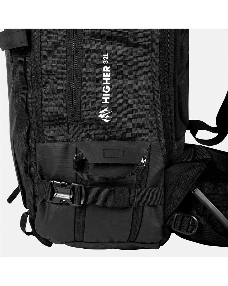 Higher 32L Backpack - Stealth Black - Image 7