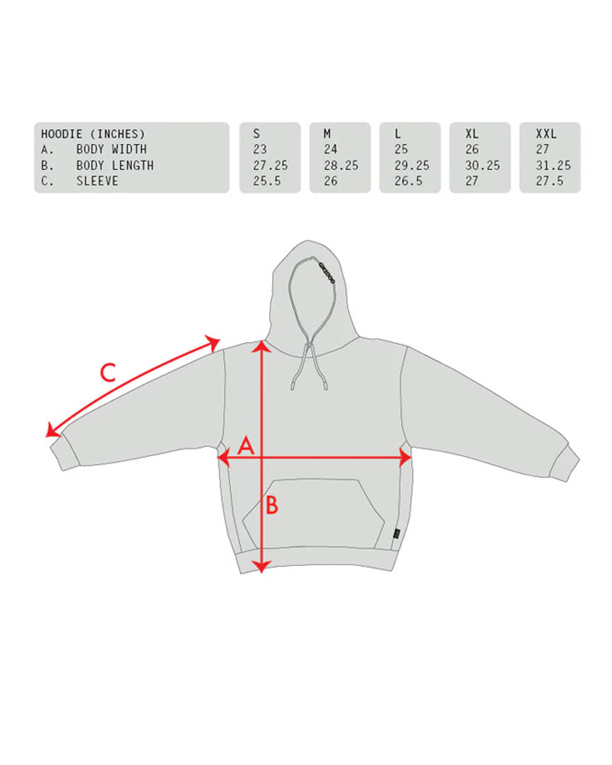 Og Logo Hoodie - Heather Grey - Image 3