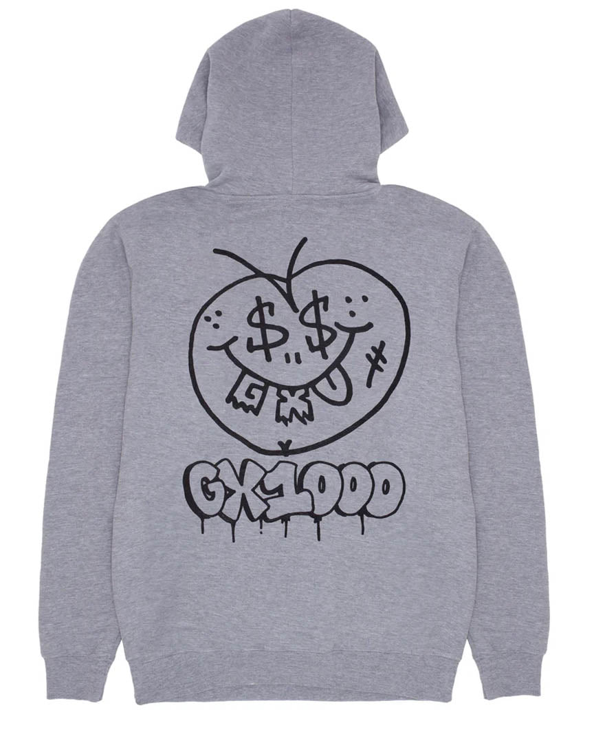 Face Plant Hoodie - Heather Grey - Image 2