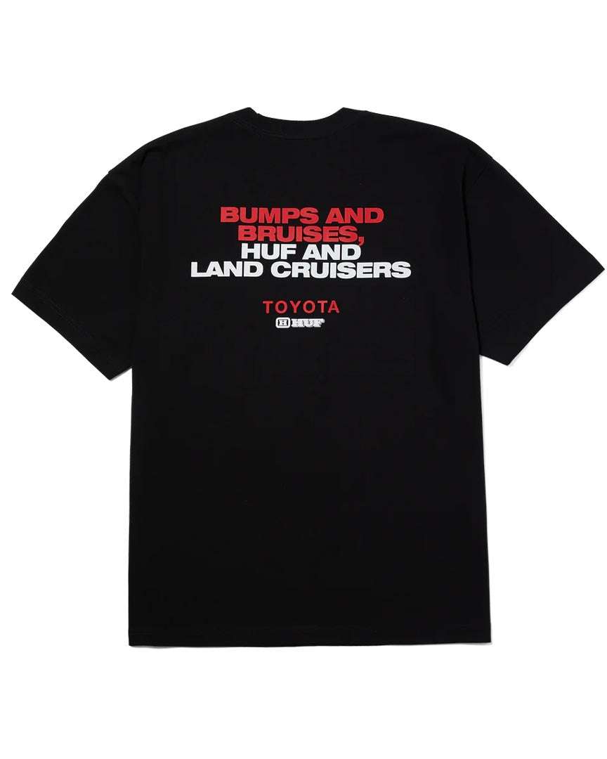 Toyota Land Cruiser Big Poppa J8 T-Shirt - Black - Image 2