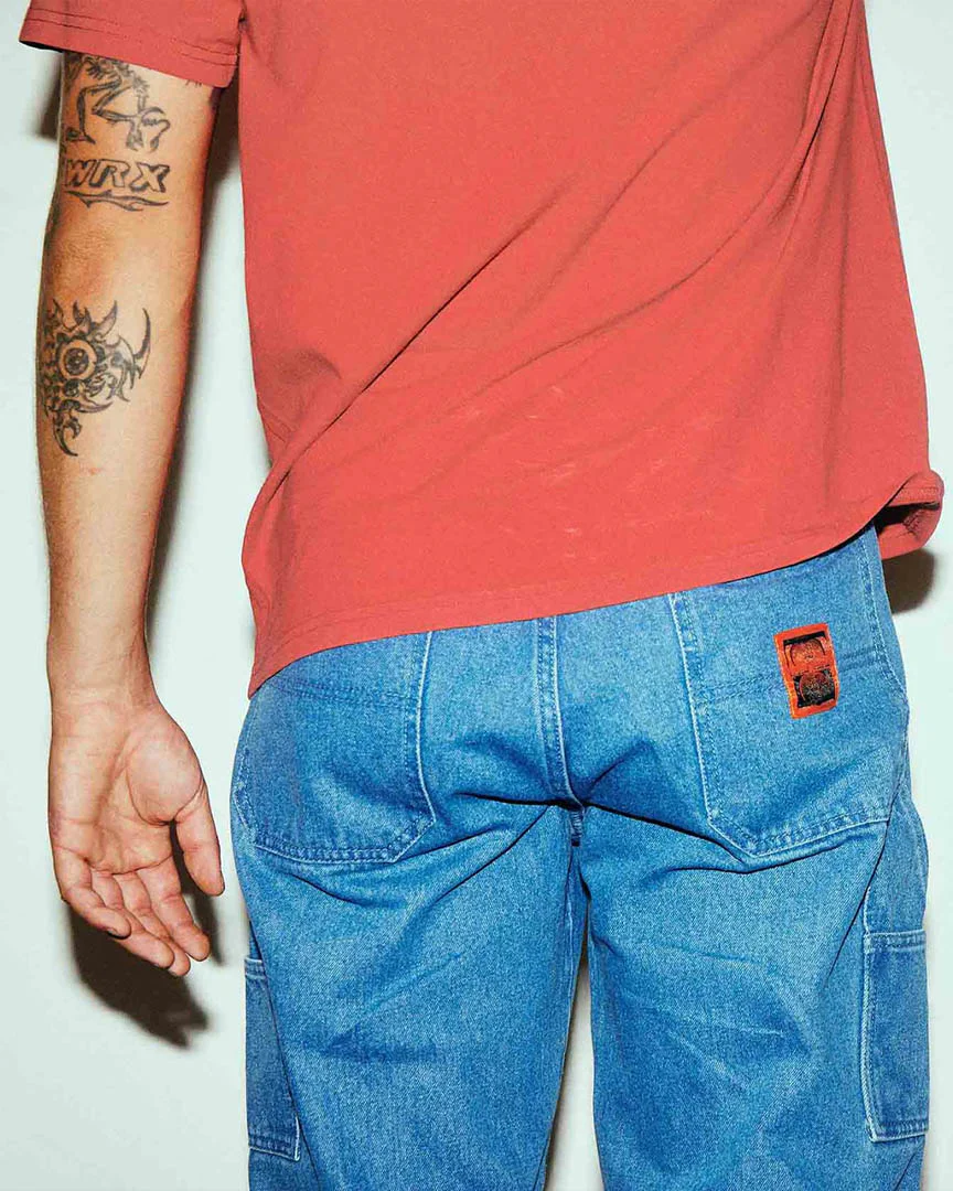 Distend Vt Jeans - Worn Blue - Image 4