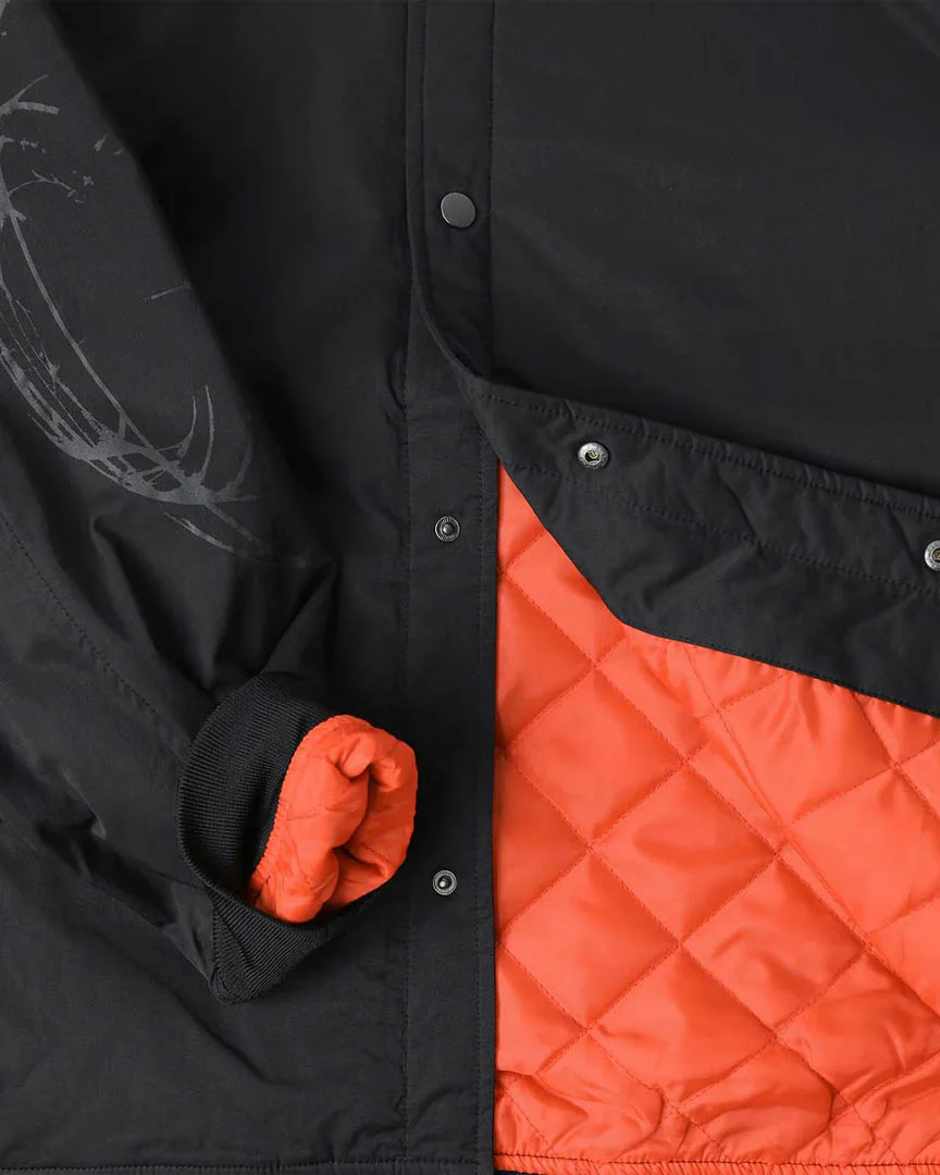 Ag Varsity Coil Jacket - Black - Image 4