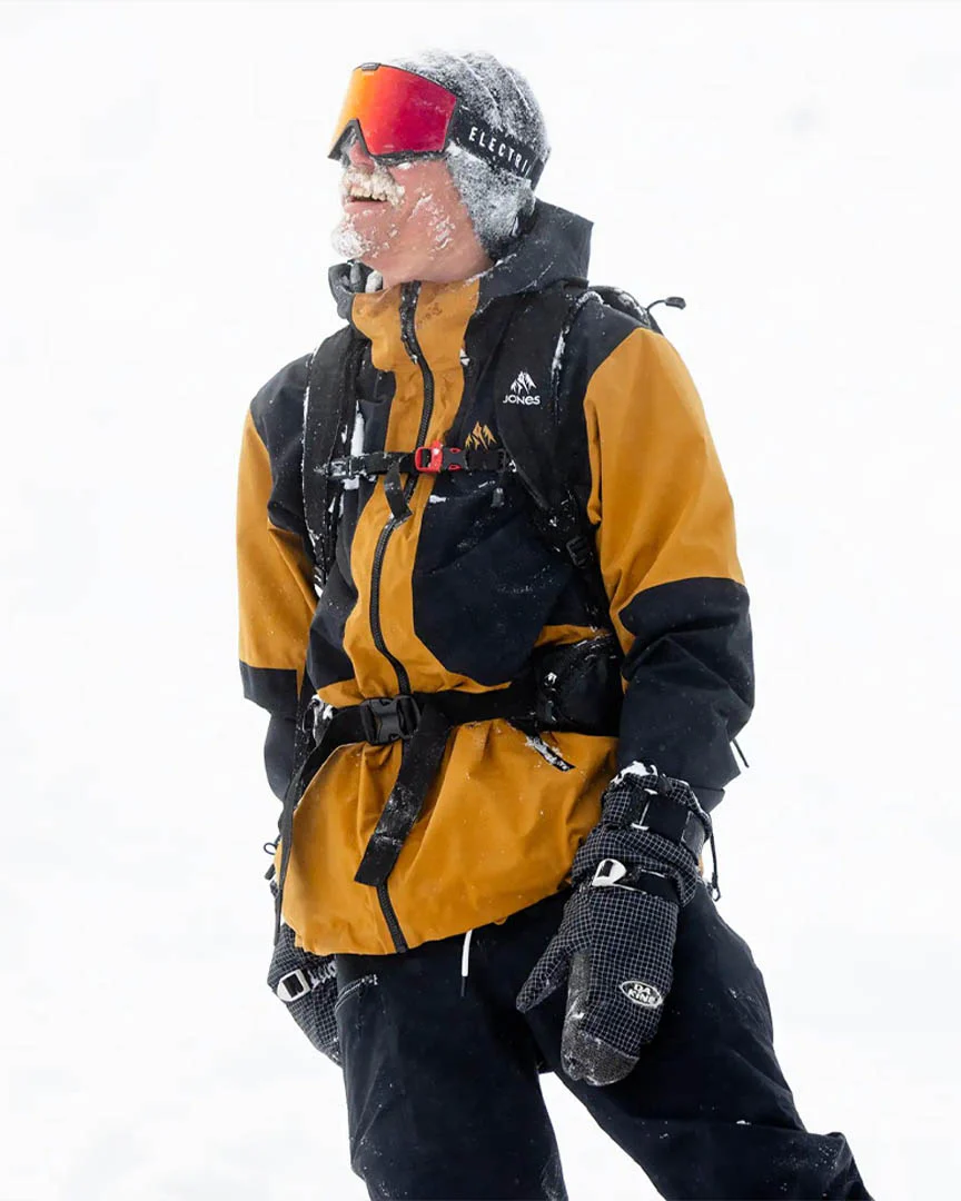 Mtn Surf Recycled Shell Winter Jacket - Sierra Brown - Image 4