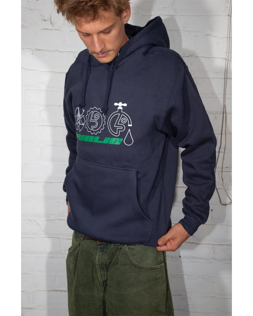 Research Hoodie - Navy - Image 2