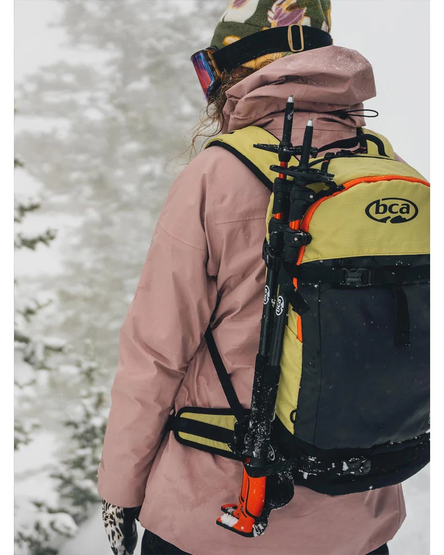 Scepter 3S Pole Splitboarding Poles - Black/Orange - Image 6