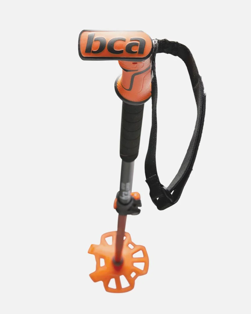 Scepter Adjustable Alu Ski Poles - Black/Orange - Image 4