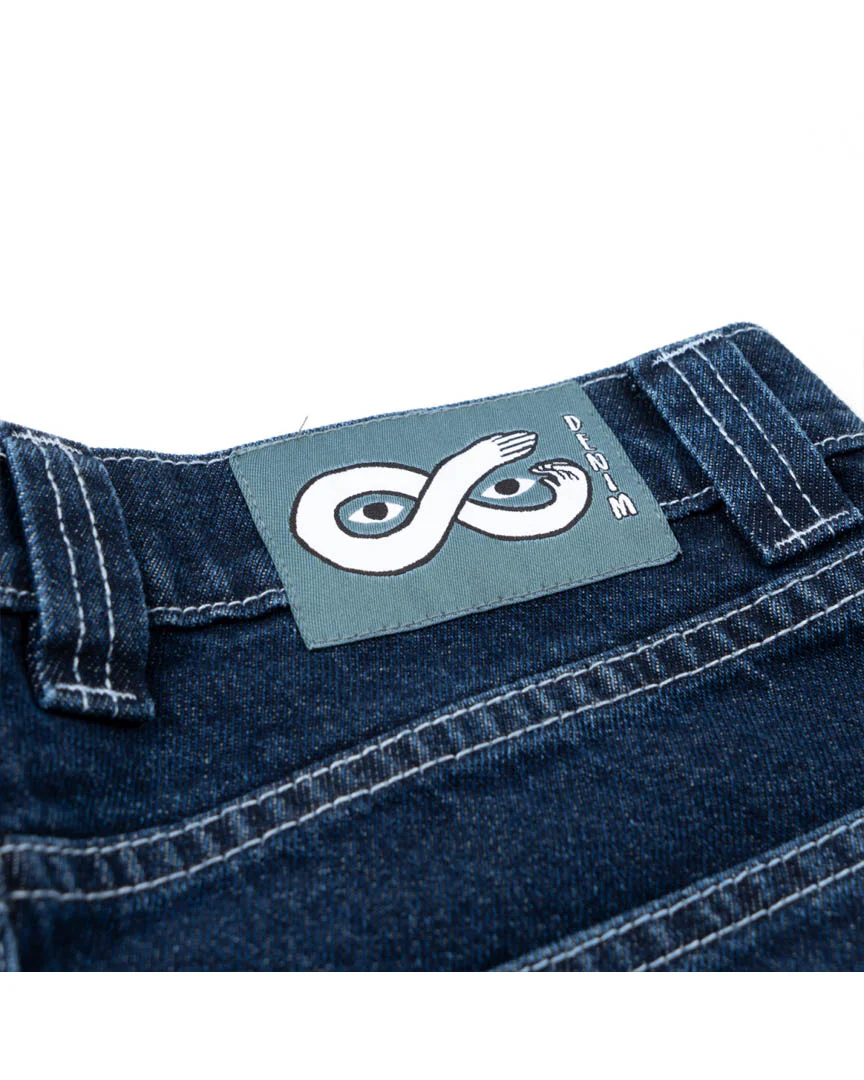 Og Dinim Stitch Jeans - Blue Denim - Image 4