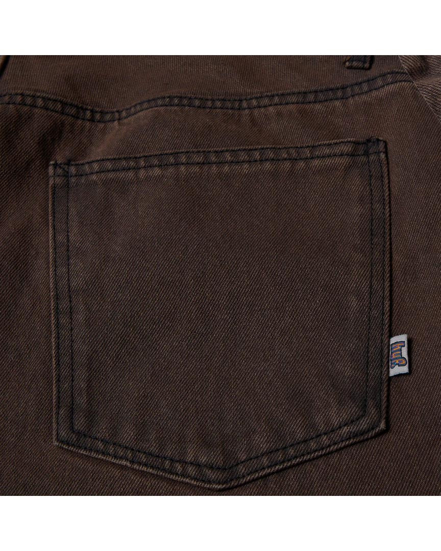 Cromer Washed Pants - Coffee - Image 4