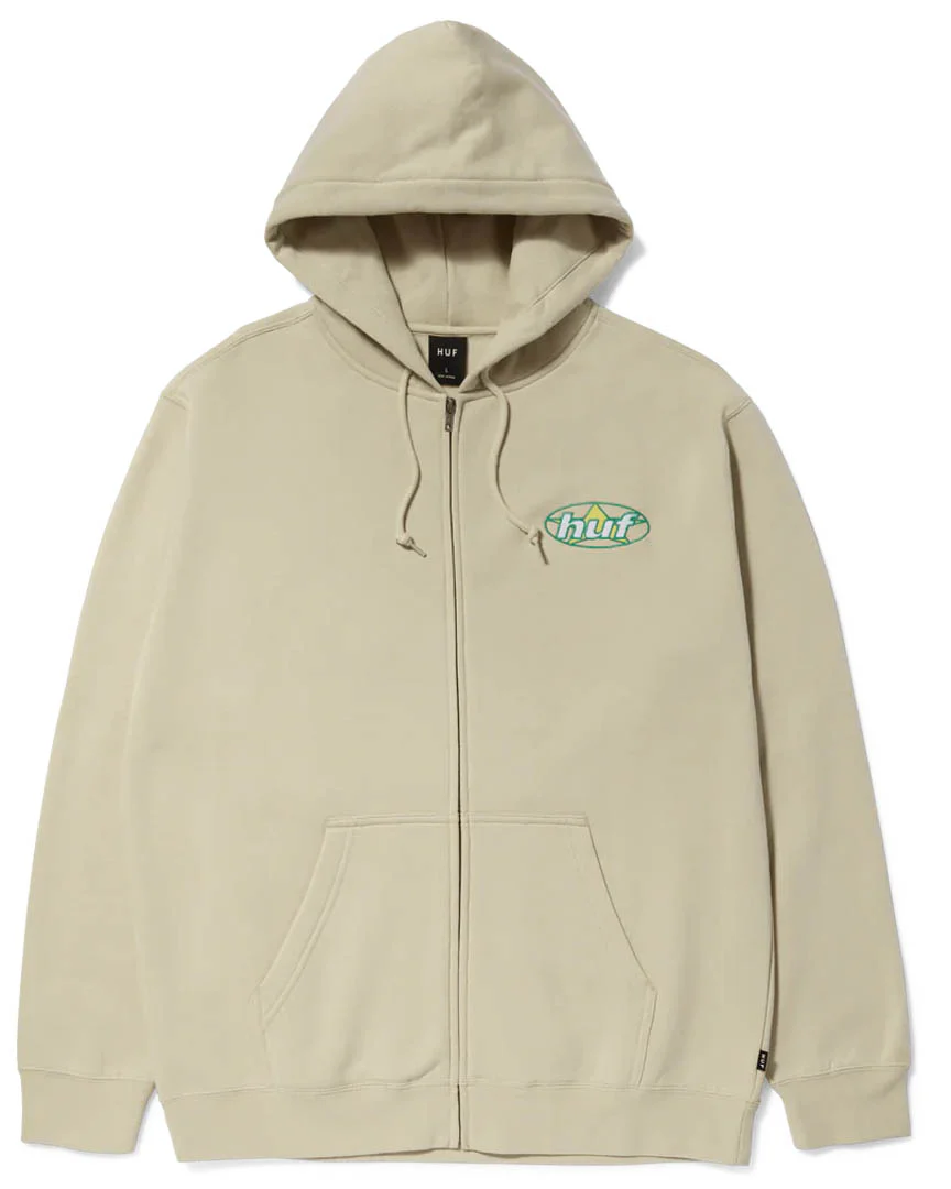 Andromeda Zip Hoodie - Stone