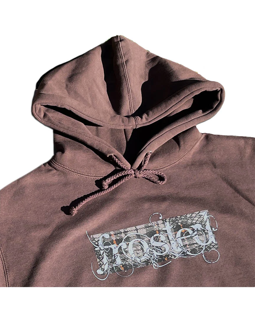 Vine Logo Hoodie - Brown - Image 2