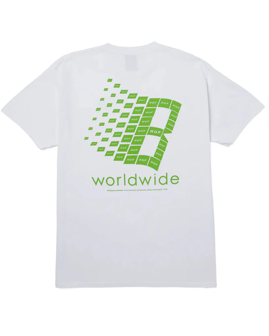 Huf X Bronze S/S T-Shirt - White