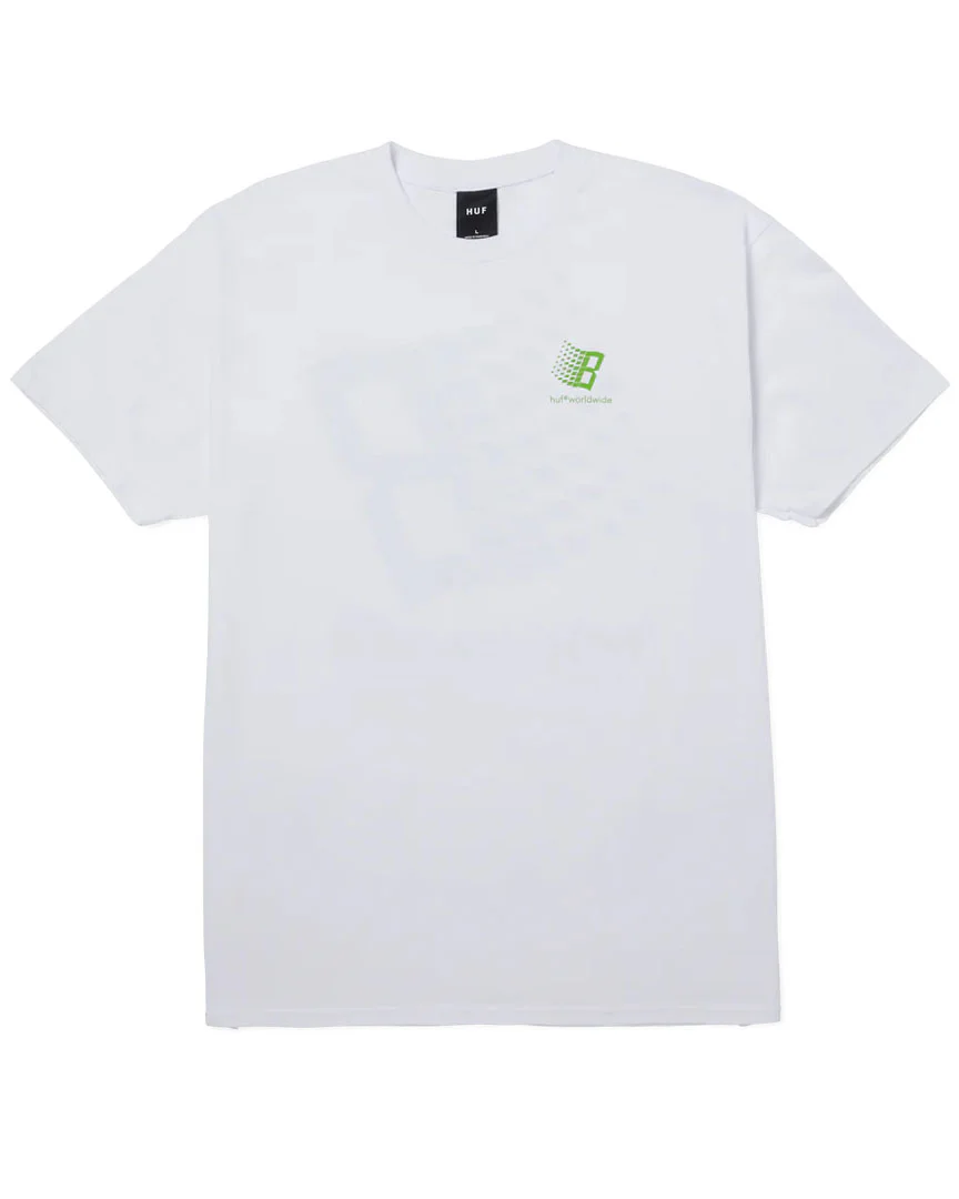 Huf X Bronze S/S T-Shirt - White - Image 2