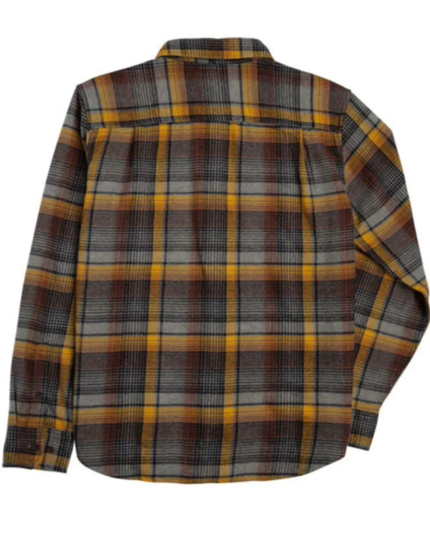 Suavecito Flannel Woven Shirt - Grey Gold - Image 2