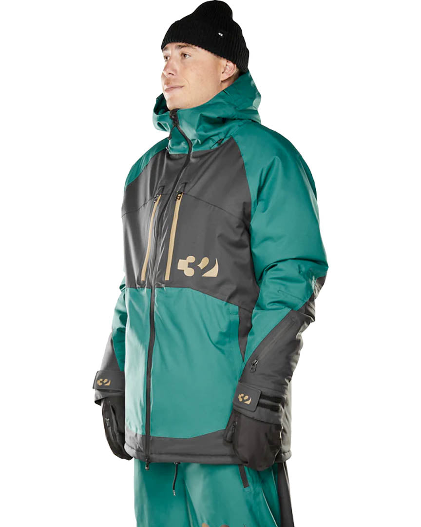 Lashed Insulated Winter Jacket - Forrest - Image 3