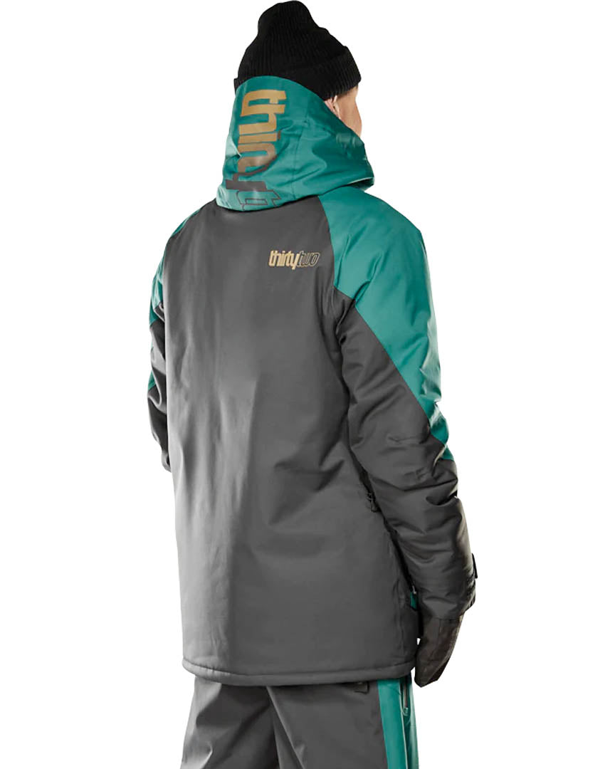 Lashed Insulated Winter Jacket - Forrest - Image 4