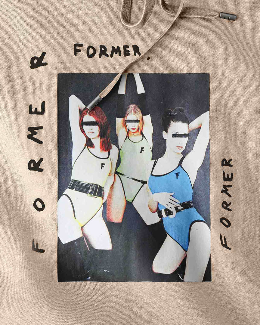 Girl Band Hoodie - Bone - Image 4