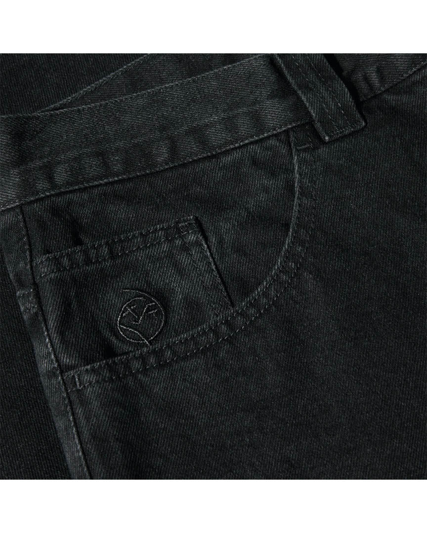 Big Boy Denim Jeans - Pitch Black - Image 4