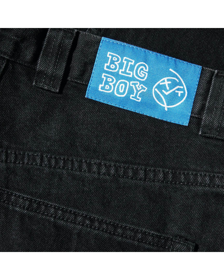 Big Boy Denim Jeans - Pitch Black - Image 5