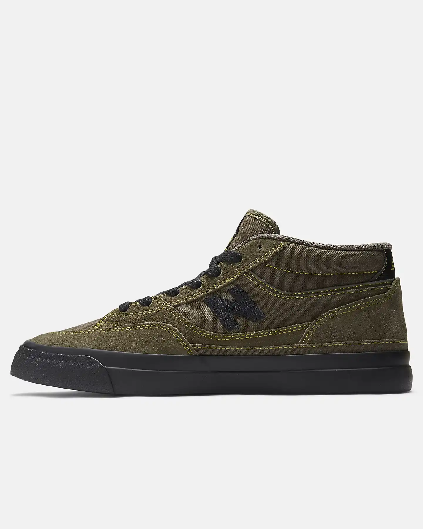 Numeric 417 Mid Shoes - Olive/Black - Image 3