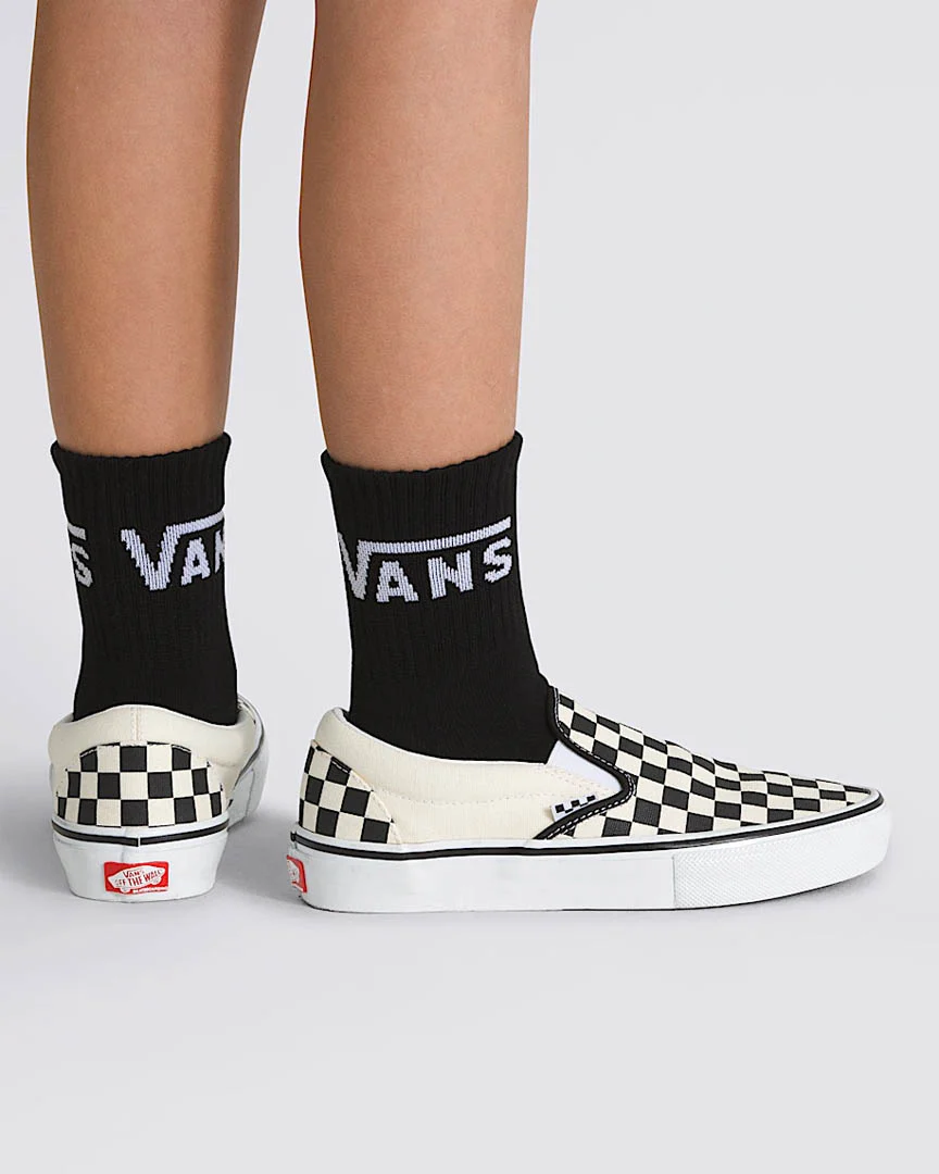 Kids Classic Half Crew (3 Socks) - Black - Image 2
