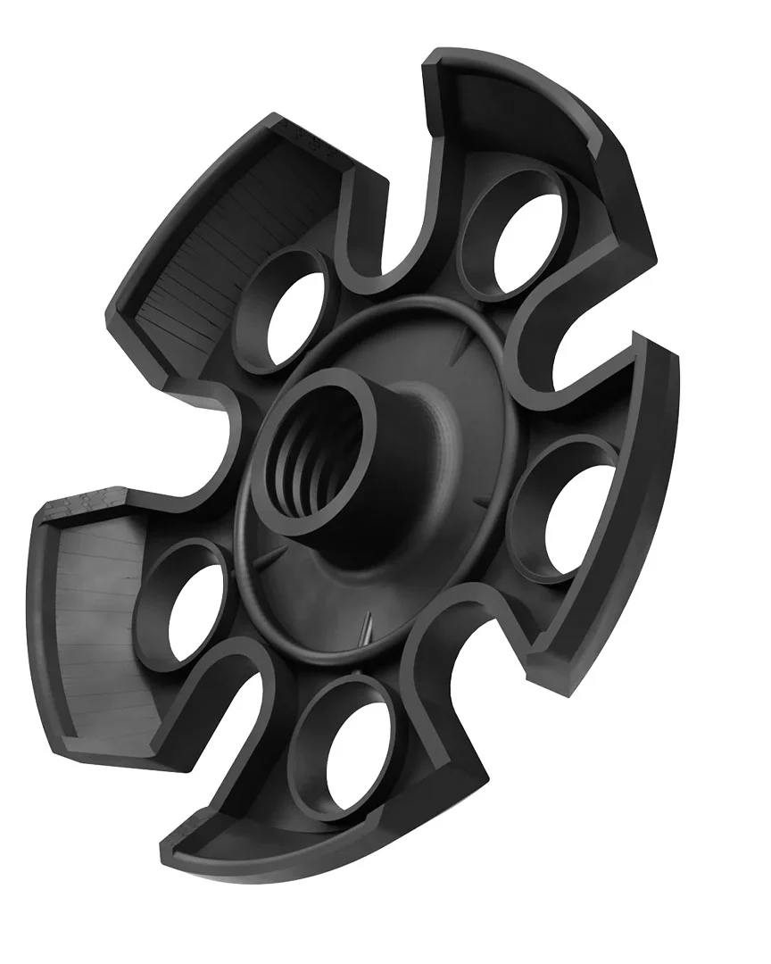 Regular Powder Basket Ski Poles - Image 2