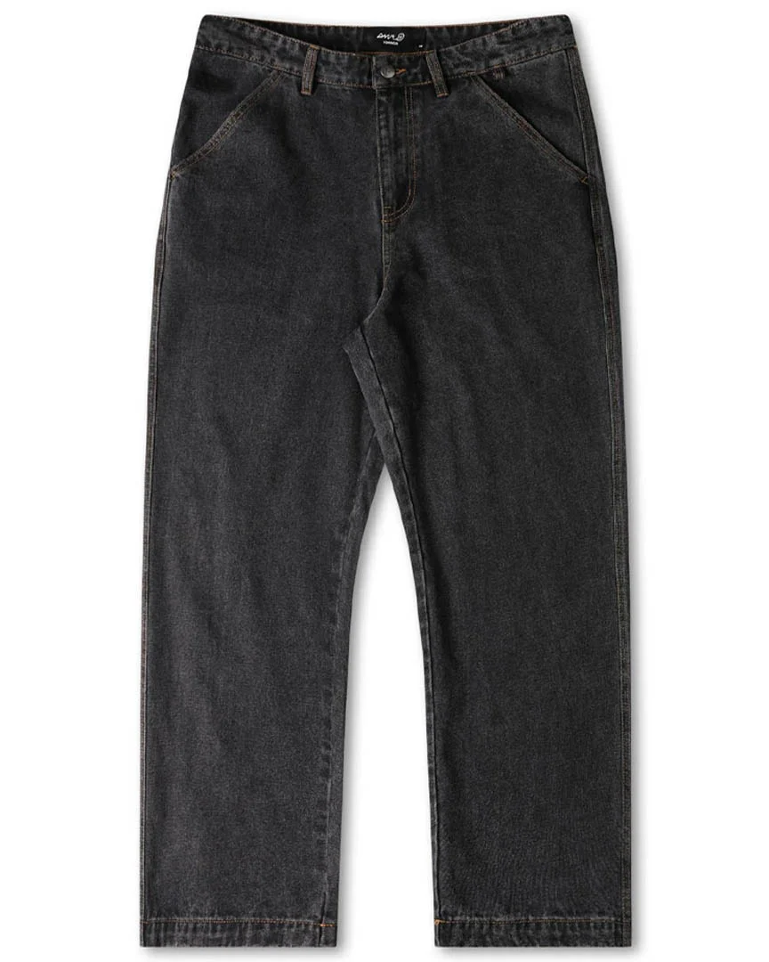Reynolds Denim Jeans - Washed Black