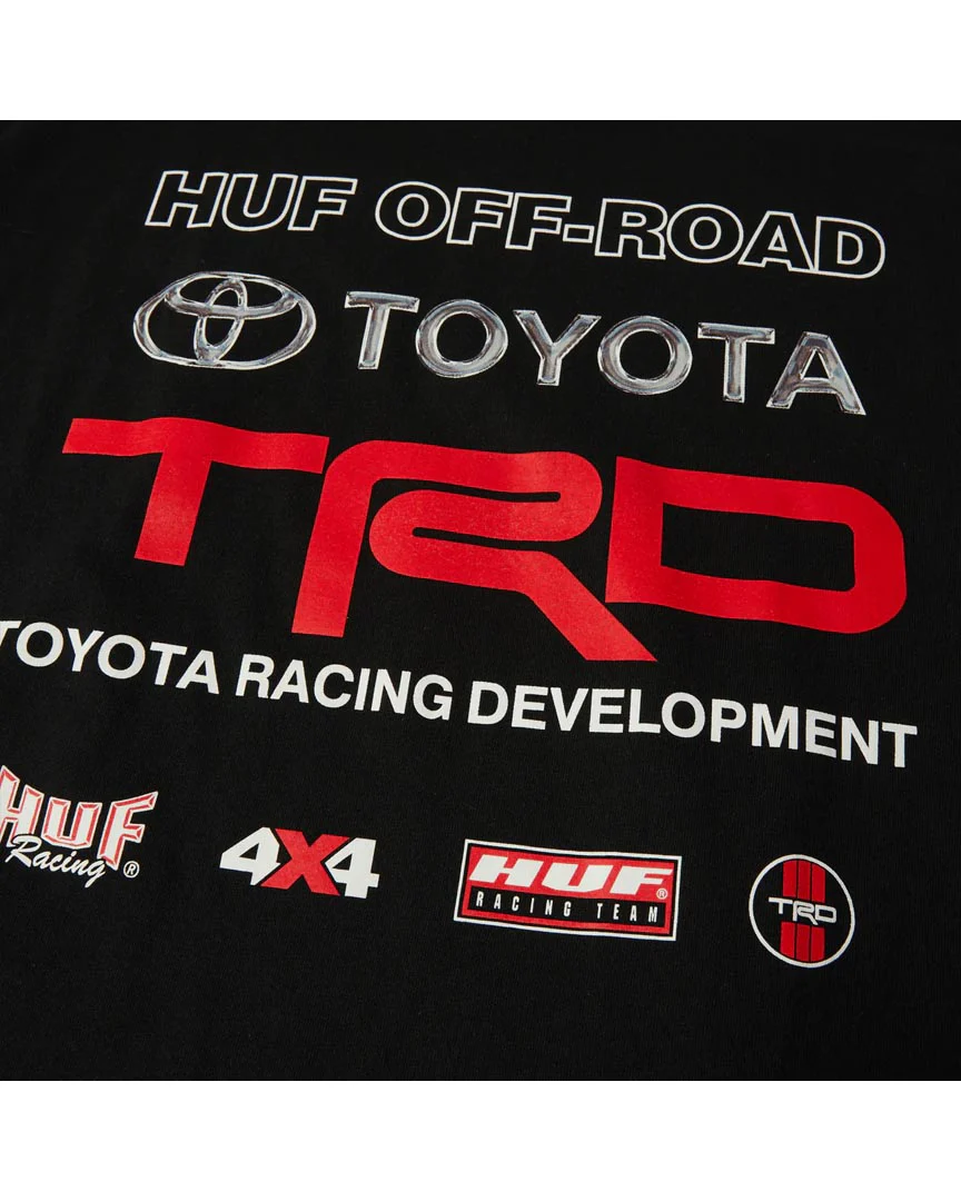 X Toyota Trd Team 4X4 T-Shirt - Black - Image 4